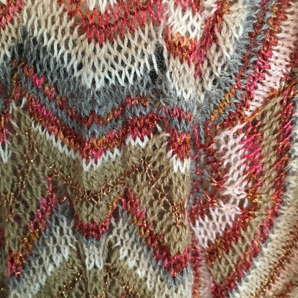 Calypso St. Barth Zigzag Cardigan in Earth Tones - Picture 3 of 8